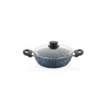 Marmite Basse 26 cm Revêtement Granit – Série CEM Premium Safir