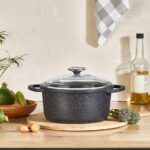 Marmite Profonde 20 cm en Fonte Aluminium – Marque Elit