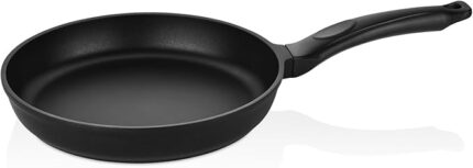 Poêle Premium 26 cm en Fonte Aluminium – Revêtement Granit Noir