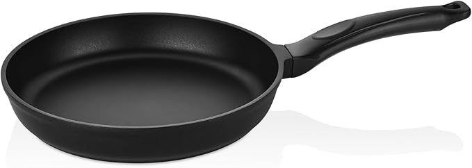 51Y08PJtkpL._AC_SX679_ Poêle Premium 26 cm en Fonte Aluminium – Revêtement Granit Noir – Image 1