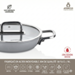 Ensemble de poêles  en céramique Sera Nova - Gris – Image 4