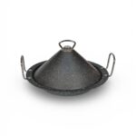 Tajine Marocain Vallena en Granit - 30cm - Revêtement Antiadhésif Whitford - Pour 6 Personnes