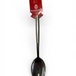 Lot de 6 Grandes Cuillères à Soupe en Acier Inoxydable – Design Sobre et Élégant