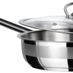 Poêle Amboss Sapphire en acier inoxydable avec couvercle, 28 x 8 cm – Image 5