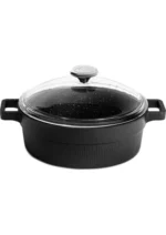 Ensemble 2 Pièces Granit Master 28 cm – Sauteuse & Poêle