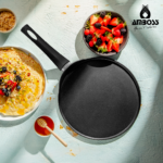 Crêpière Amboss Mocca 30 cm à revêtement en titane - Noire