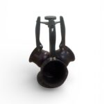 Set de 3 Cafetières (zizoua) en Granit avec Support - Antiadhésif - Manches Ergonomiques - Design Moucheté Élégant