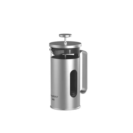 LEO Cafetière / théière à piston 0,35L