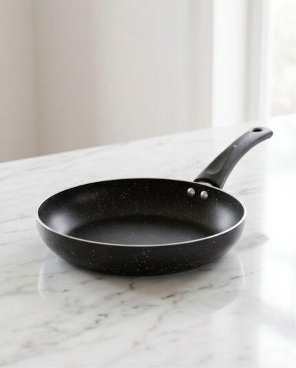 Grande Poêle Familiale en Aluminium – Revêtement Granit Antiadhésif – Ø 28 cm