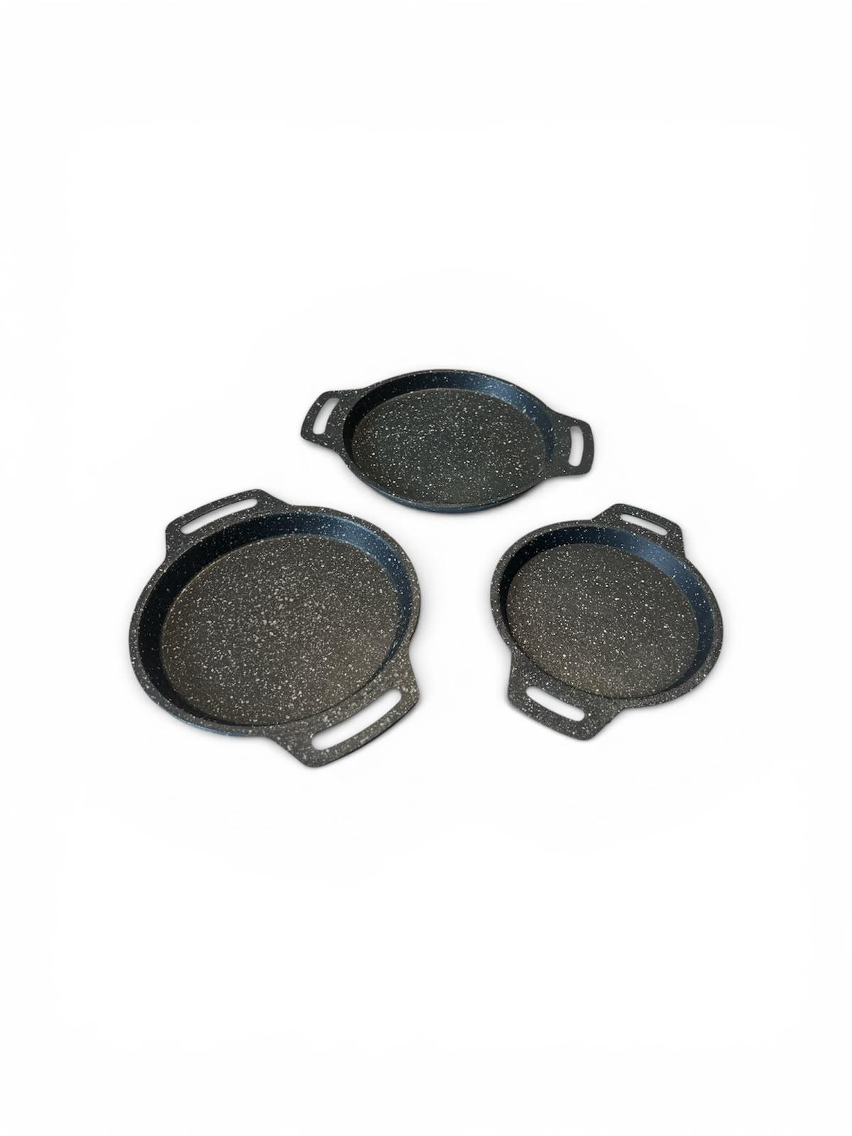 d Set de Poêlons Granit – 16, 18 et 20 cm – Image 1